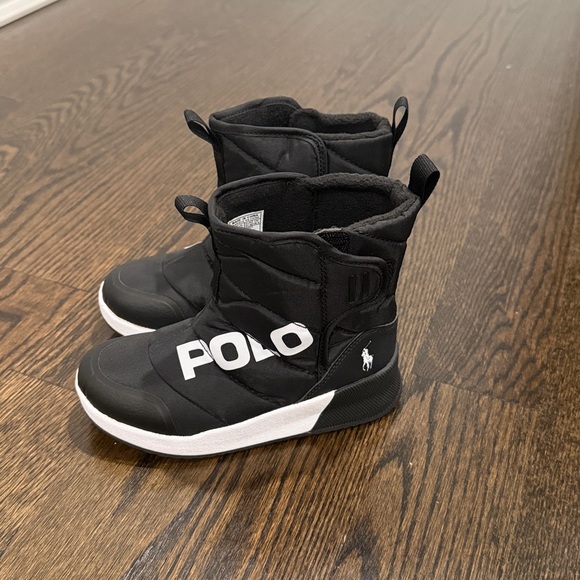 Polo by Ralph Lauren Harlee Fleece-Lined EZ Boot Size 11 - Picture 4 of 5